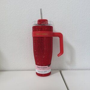 Juicy Couture Bling Rhinestone 40oz Stainless Steel Tumbler